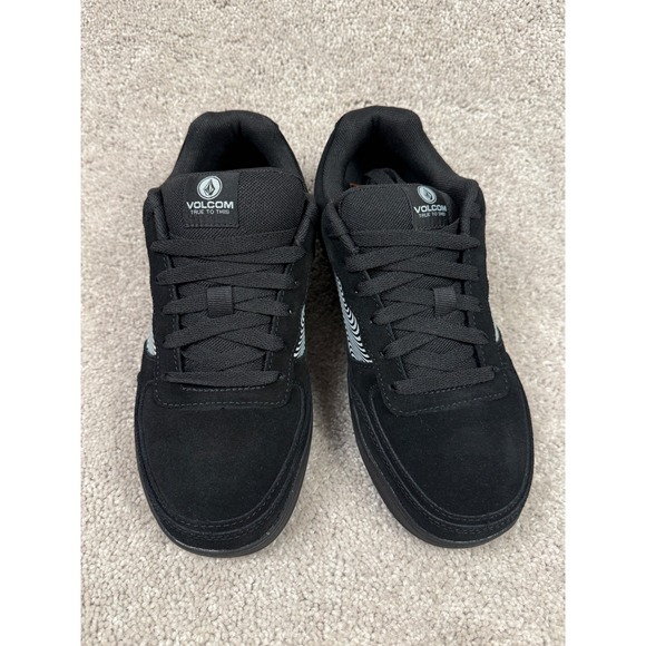 Volcom Workwear Hybrid Skate Inspired Workshoe Women's Sz 9 Black Composite Toe - Picture 12 of 16